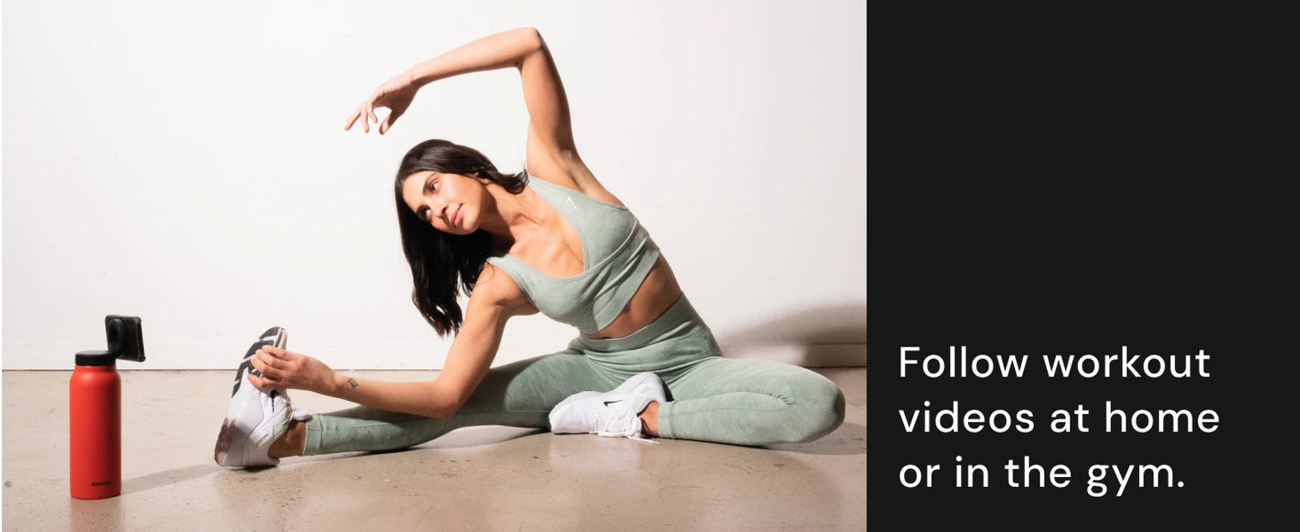 Insulated Water Bottle Compatible MagSafe Water Bottle With Phone Holder,Stainless Steel Water Bottle With Magnetic Phone Tripod