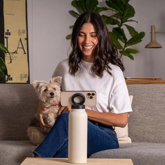 Selfie Sip™ 24oz + Magnetic Booster Ring